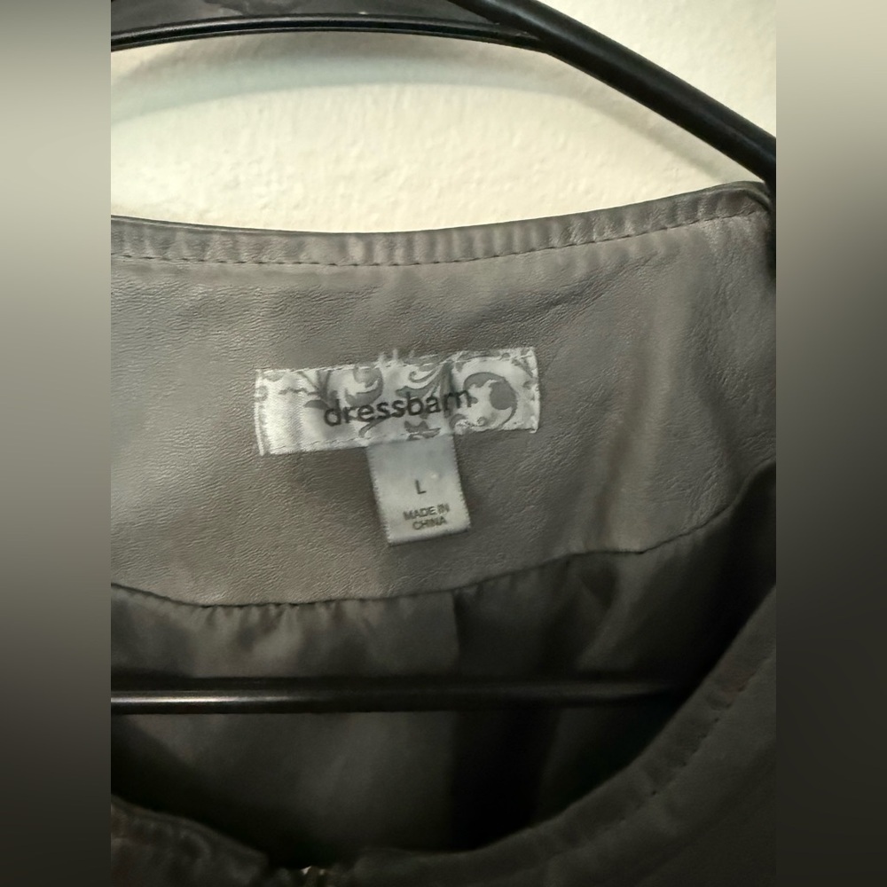 dressbarn Gray Bomber Jacket - Picture 6 of 13